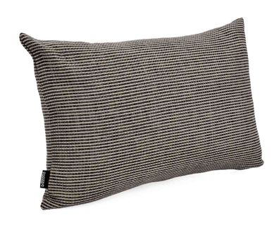 Outdoor Kissen Everi 2er-Set aus Melange-Stoff, wasserabweisend, 60x40 cm, Braun