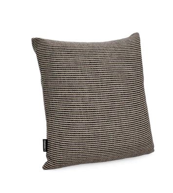 Outdoor Kissen Everi aus Melange-Stoff, wasserabweisend, 2er-Set, 45x45 cm, braun
