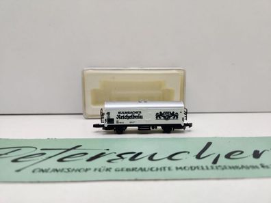 Märklin Z DC 8604 Bierwagen "Kulmbacher Reichelbräu" / Ichqrs377 / Privat / OVP