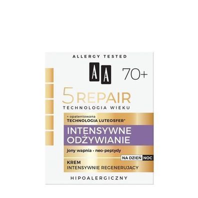 Oceanic AA Anti-Aging 5Repair 70+ Intensivpflege Tages- und Nachtcreme, 50 ml