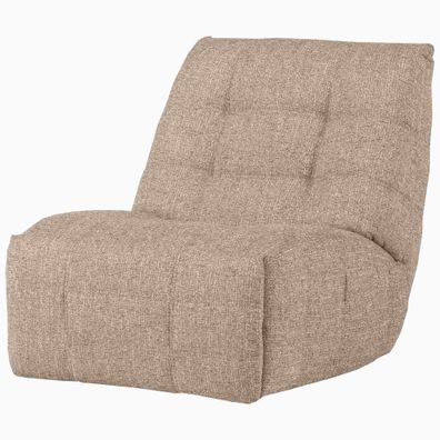 Sessel Ruhesessel Hein, weicher Webstoff und Metall, modern mit Motor-Relaxfunktion,