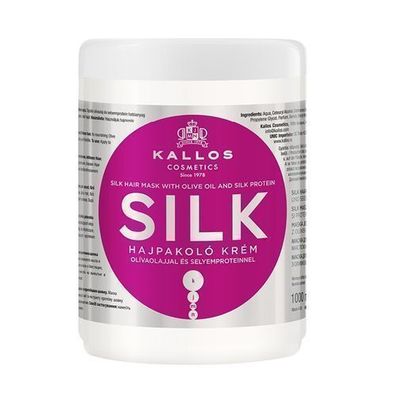 Kallos KJMN Seidenmaske mit Seidenprotein, 1000 ml