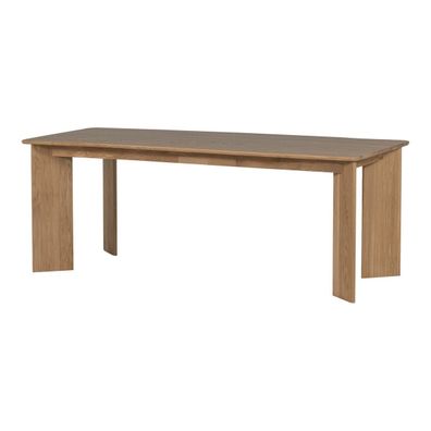 Esstisch DTL - Eichenholz Natur Transparent, 180 cm (Gr. 180x100x76 cm)