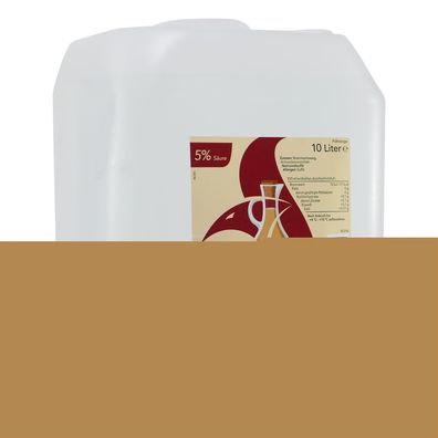 Servisa Tafel-Essig Hell 5% Säure 10L