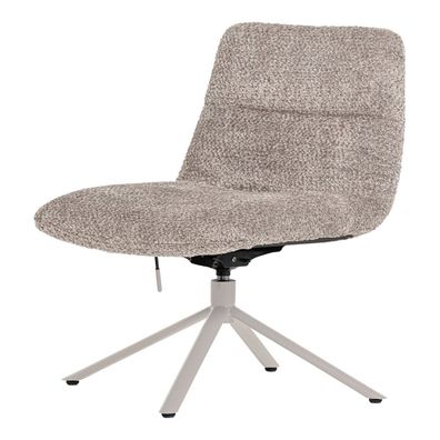 Sessel Soren - Bear-Stoff Grau, Wollen-Optik (Gr. 73x62x82 cm)