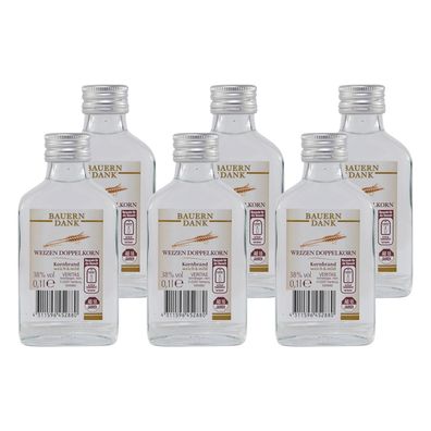 Bauern Dank Weizen-Doppelkorn Kornbrand (12 x 0,1L)