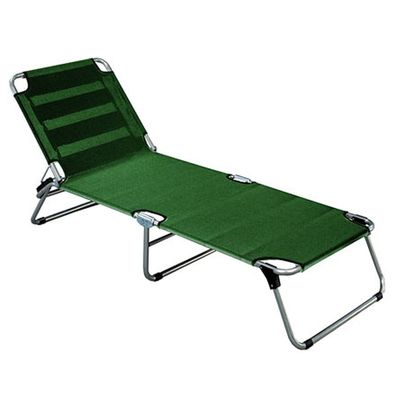 Gartenliege Amigo aus Aluminium, modern und wetterfest, 3-fach verstellbare Rückenleh