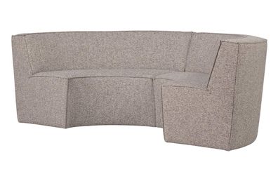 Essbank Europa aus Webstoff, modern, 4-Sitzer, sand-beige, eleganter Komfort für Dein