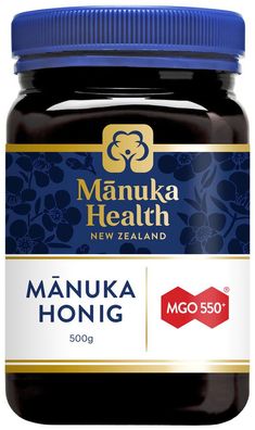 6x Manuka Health Manuka Honig MGO 550 + , 500 g 500g