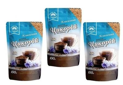 Zichorien Chicorée Classic, lösliches Granulat, 3x 100 g