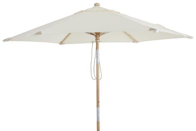Sonnenschirm Trieste Ø 250 cm, Weiß (Gr. 250x250x235 cm)