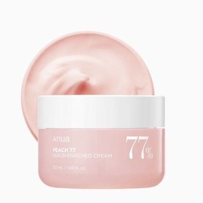 Anua Peach 77% Niacin-angereicherte Creme 50 ml
