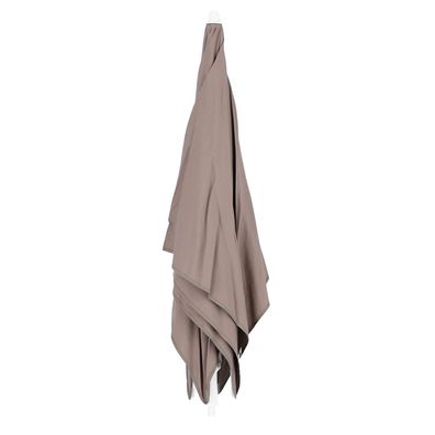 Sonnenschirm Murano Polyacryl, modern mit Knickelement, taupe, 160x160 cm, Outdoor