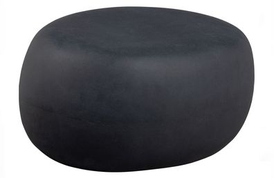 Couchtisch Pebble aus Tonfaser, organisches Design, anthrazit, groß, robust und einzi