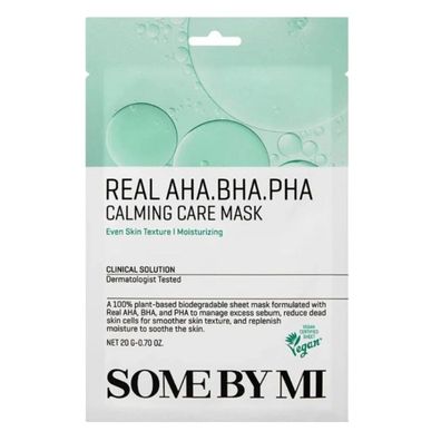 Some By Mi Real AHA. BHA. PHA Beruhigende Pflegemaske 20 g