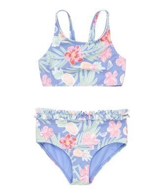 ROXY Kids Bikini Set Tropical Story grapemist tropical par tay - Größe: