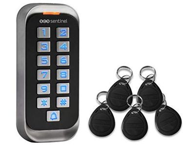 SCS Sentinel Key Code Gate – hintergrundbeleuchtetes kabelgebundenes numerisches Tast