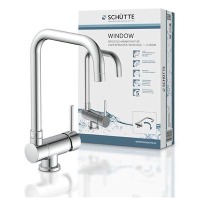 Schütte 24550 - Einhebel-Küchenarmatur, Armatur unter Fenster