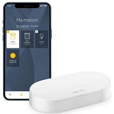 Somfy 1870755 – Konnektivitätskit | Somfy-Motoren und -Beleuchtung per Smartphone ste