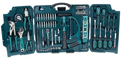 Mannesmann M29085 89-teiliger Premium Universal- und Haushalts-Werkzeugkoffer