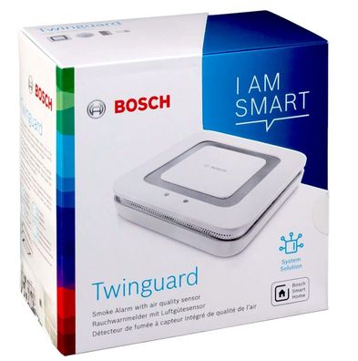 Bosch Smart Home 8750001213 - Rauchmelder mit Luftqualitätsmesssystem
