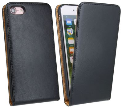 Flip Cover Echt Leder Tasche Hülle Bumper Case Cover iPhone Samsung