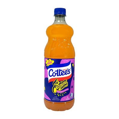 Cottee's Cordial Passiona Passionfruit 1 l