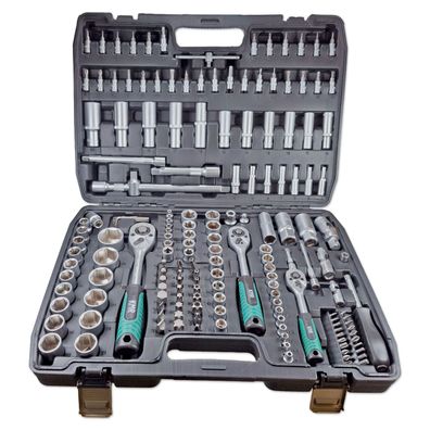Ratschenkasten | 172-teilig | 1/4", 3/8" & 1/2" Steckschlüsselsatz