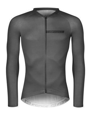 Trikot lang jersey FORCE CHARM grau %%% *