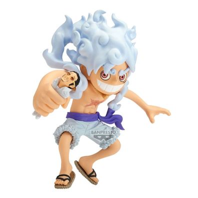 One Piece Monkey D. Ruffy vs Borsalino Mega World Sammelfigur, 13 cm