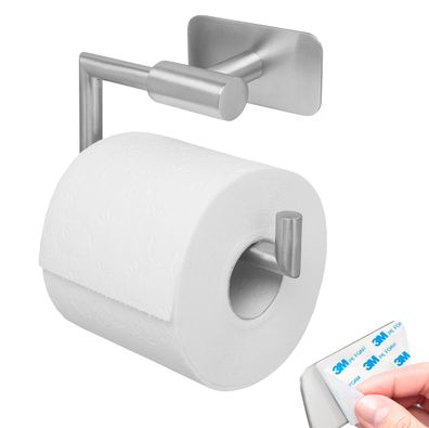 bremermann Bad-Serie PIAZZA TAPE - Toilettenpapierhalter mit Klebepad