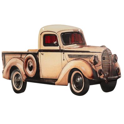 Blechschild 50 x 30 cm Oldtimer Truck Nostalgie USA Retro Vintage Dekoration