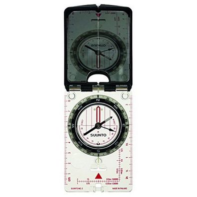 SUUNTO Unisex Mc-2 Nh Mirror Kompass Weiß Einheitsgröße EU 4231001