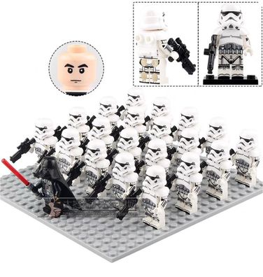21x Star Wars 501st Clone Troopers Battle Pack-Figuren zum aussuchen Buildable