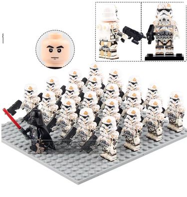 21x Star Wars 501st Clone Troopers Battle Pack-Figuren zum aussuchen Buildable