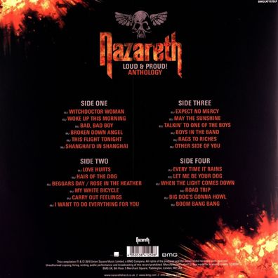 Nazareth: Nazareth: Loud & Proud! Anthology (180g) (Bright Red