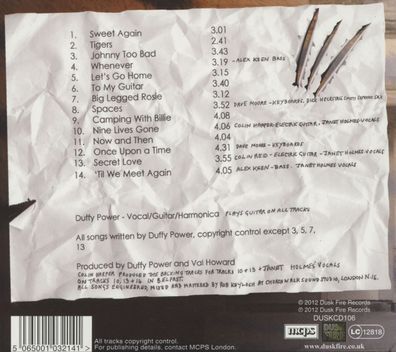 Duffy Power: Duffy Power: Tigers - jpc Schallplatten - (CD / T)