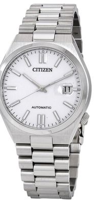 Citizen NJ0150-81A Automatik Armbanduhr Edelstahl Weiß