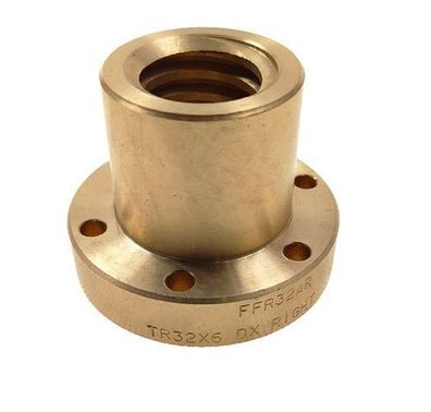 Mutter 32X6 Rechts, Mit Flansch - Ozdowski