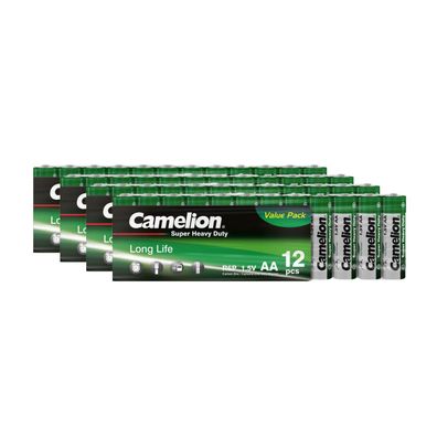 48x Camelion AA Super Heavy Duty Batterien R6 Mignon 1,5V Vorteilspack