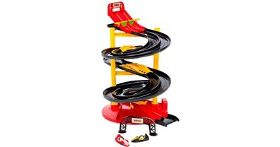 Rennbahn-Turm mit zwei Rennwagen - BRIO 63055000 - (Spielwaren