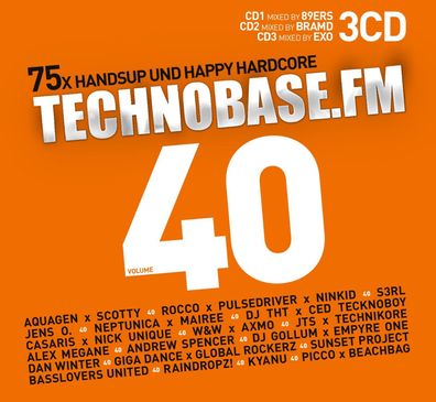 Various: Various: TechnoBase. FM Vol. 40 - - (CD / T)