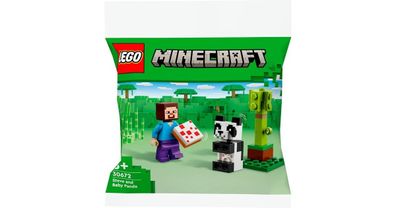 LEGO® Steve mit Baby-Panda 30672 - LEGO 30672 - (Spielzeug / K