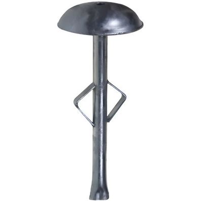 Stahlmarke zum Einschlagen - ø 120 mm, feuerverzinkt