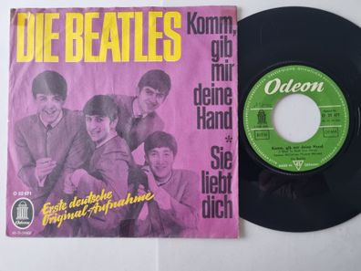 Die Beatles - Komm, Gib Mir Deine Hand/ Sie Liebt Dich 7'' Vinyl Germany