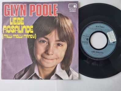 Glyn Poole - Liebe Rosalinde 7'' Vinyl Germany SUNG IN GERMAN