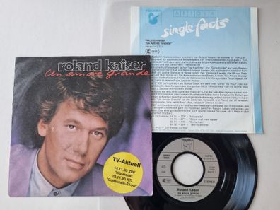 Roland Kaiser - Un Amore Grande 7'' Vinyl Germany WITH PROMO FACTS