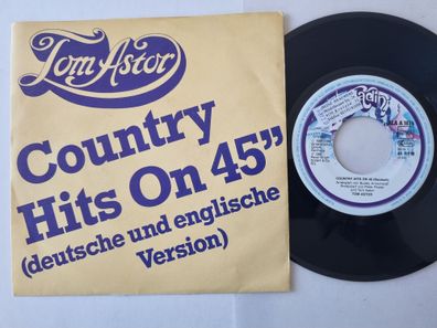 Tom Astor - Country Hits On 45 7'' Vinyl Germany