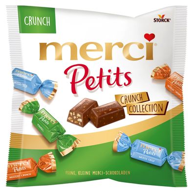 Storck Merci Petits Crunch Collection ca. 18 Stück (125 g)