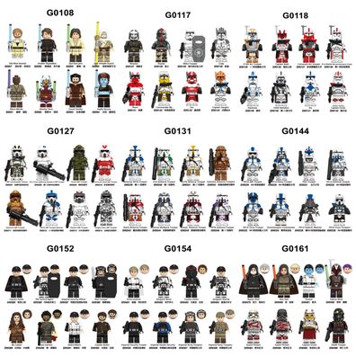 Lego Star Wars Minifiguren Clone Troopers Jedi Anakin Skywalker Spielzeugmodell